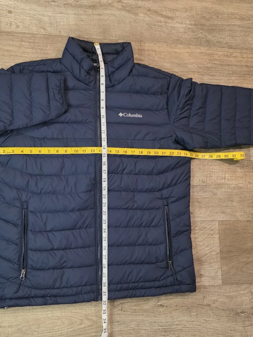 Columbia Navy Packable Puffer Jacket